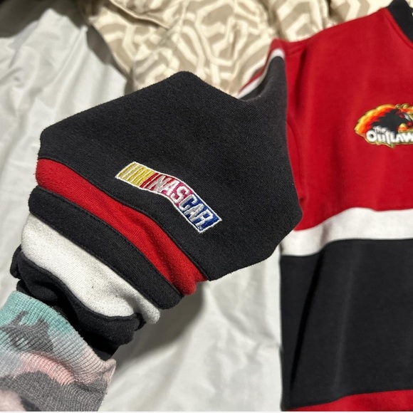 Chase Authentics Red and Black Crewneck Sweater - Picture 2 of 4
